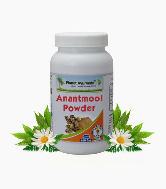 Planet Ayurveda Anantmool Powder – 100g | Natural Skin & Oral Health Support