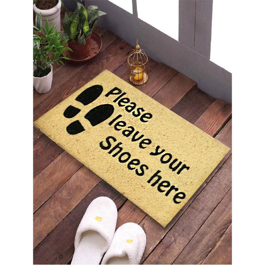 Please Leave Your Shoes Here | Printed Coir Door Mat