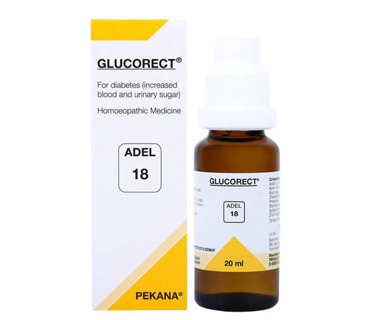 ADEL Homeopathy 18 Glucorect Drops - 20ml