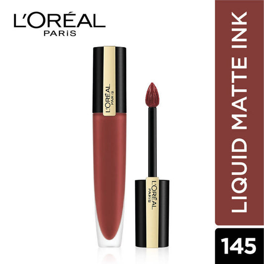 L'Oreal Paris Rouge Signature Matte Liquid Lipstick - 145 I Convince