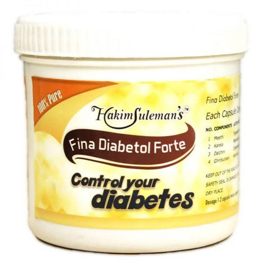 Hakim Suleman's Fina Diabetol Forte Capsules -60 Capsules