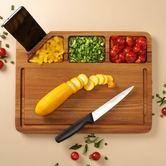 Chopping Board with Mobile Holder