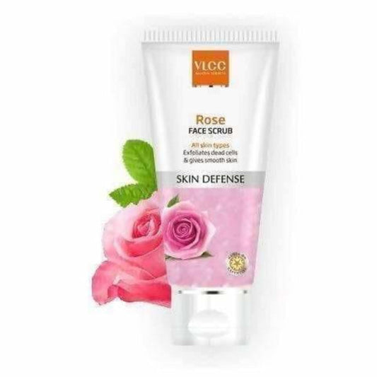 VLCC Rose Face Scrub - 80 gm