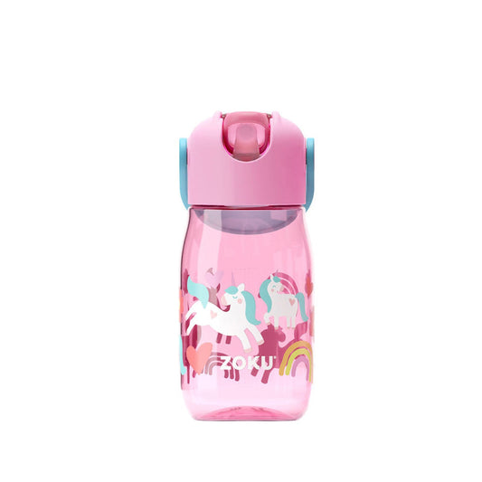 Anzesu Kids Flip Straw Bottle