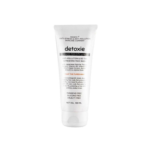 Detoxie Anti-Pollution & De-Tan Refreshing Face Wash - 100 ml