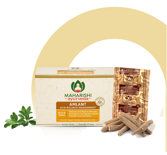 Maharishi Ayurveda AMLANT FOR ACIDITY & GAS RELIEF - 60 tabs