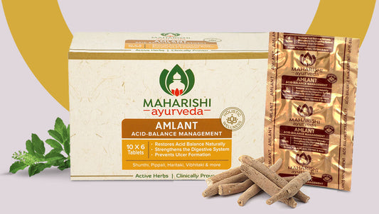 Maharishi Ayurveda AMLANT FOR ACIDITY & GAS RELIEF - 60 tabs