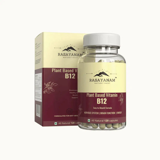 Rasayanam Plant-Based B12: Everyday Wellness