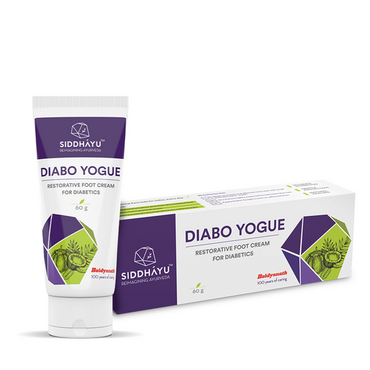 Siddhayu Diabo Yogue Herbal Foot Cream with Natural Oils – 60g