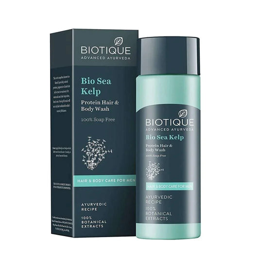 Biotique Bio Sea Kelp Protein Hair & Body Wash 100% Soap Free