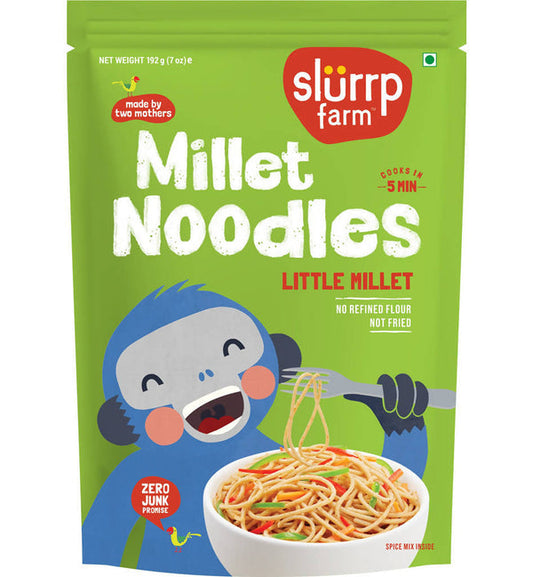 Slurrp Farm Little Millet Noodles - 192 gms