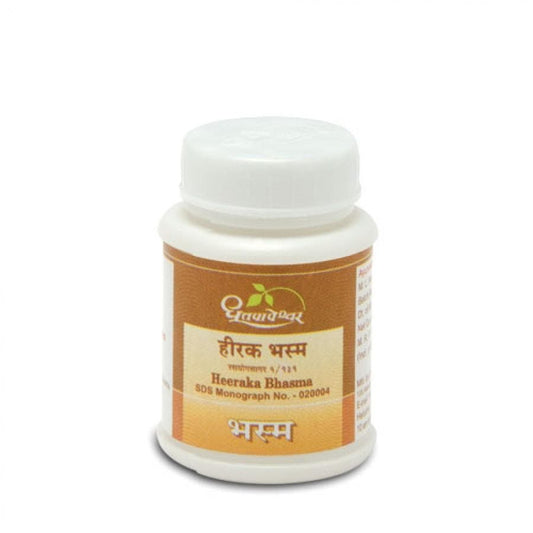 Dhootapapeshwar Heeraka Bhasma - 100 gms