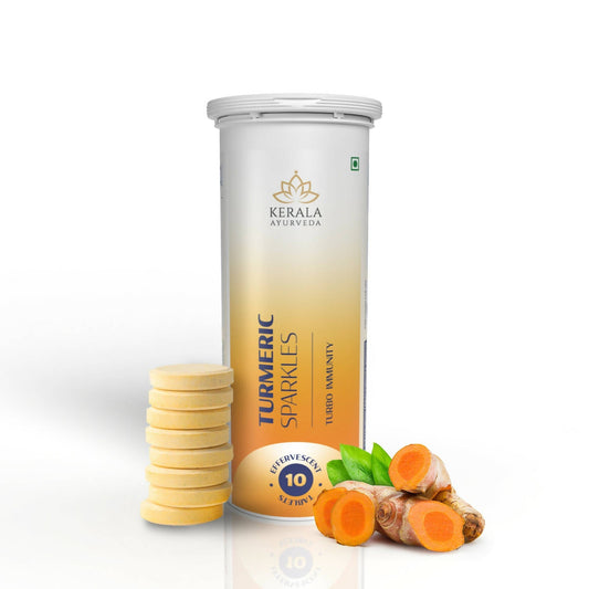 Kerala Ayurveda Turmeric Sparkles Tablets - 10 tabs