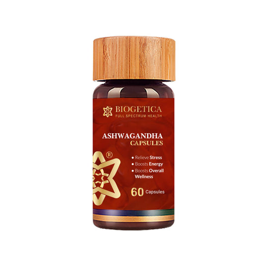 Biogetica Ashwagandha - 60 Caps (Over All Wellness)