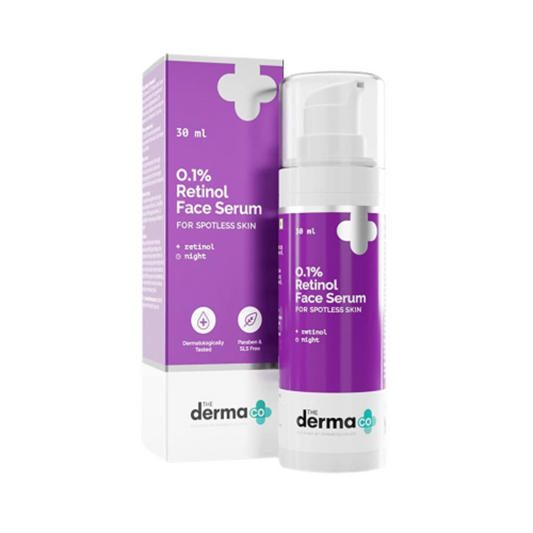 The Derma Co 0.1% Retinol Serum for Spotless Skin - 30 ml