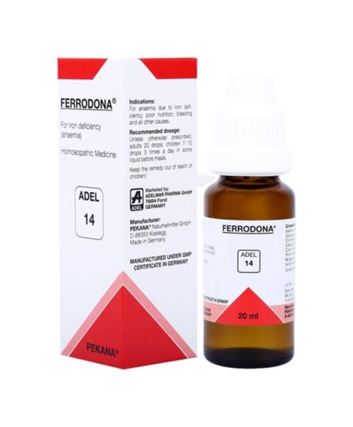 ADEL Homeopathy 14 Ferrodona Drop - 20ml