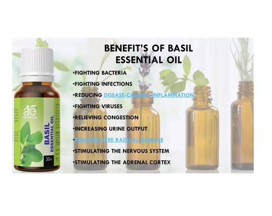 Ae Naturals Basil Essential Oil