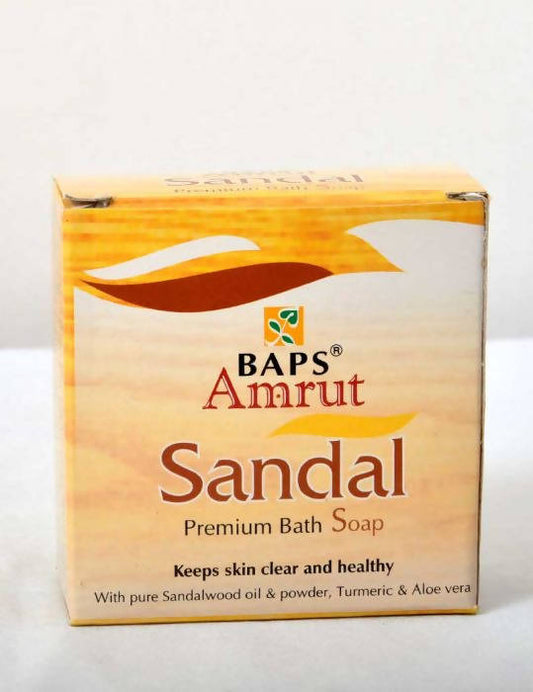 Baps Amrut Sandal Premium Bath Soap -75 gm - Pack of 1