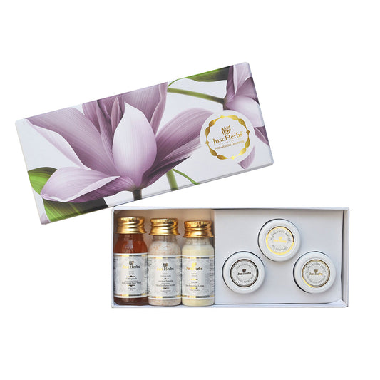 Just Herbs 6 step mini kit - normal/dry skin
