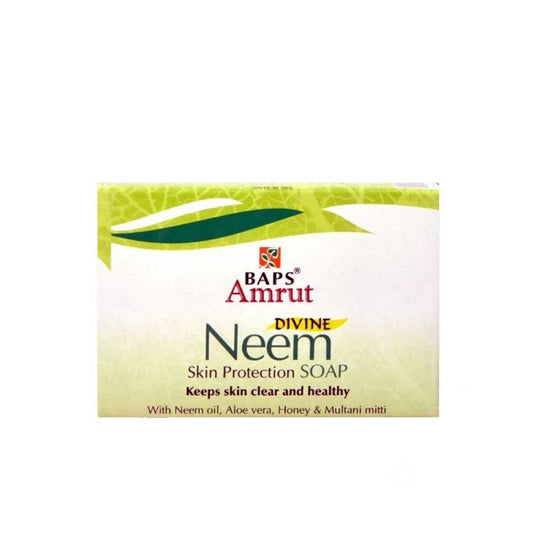 Baps Amrut Divine Neem Skin Protection Soap - 75 gms