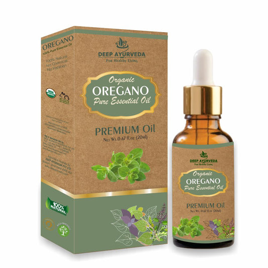 Deep Ayurveda Oregano Pure Essential Oil (Origanum Vulgare) - 20 ml
