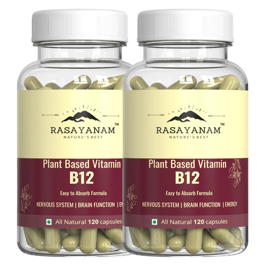 Rasayanam Plant-Based B12: Everyday Wellness