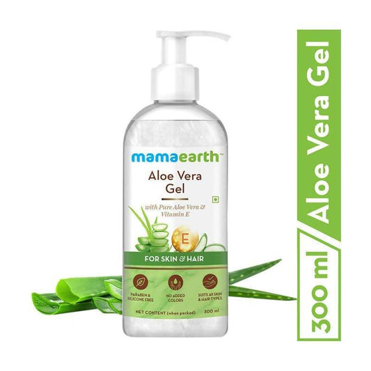 Mamaearth Aloe Vera Gel For Skin & Hair - 300 ml