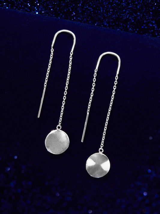 Rubans 925 Silver Classic Dangling Drop Earrings