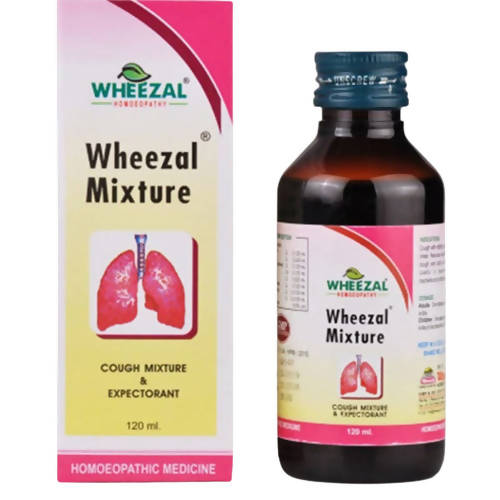 Wheezal Homoeopathy Wheezal Mixture Syrup -120 ml