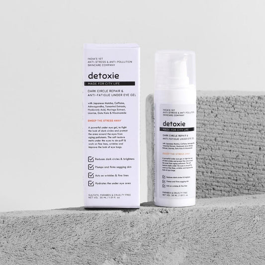 Detoxie Dark Circle Repair & Anti-Fatigue Under Eye Gel - 30 ml