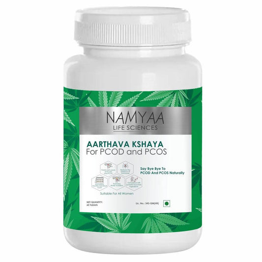 Namyaa Aarthava Kshaya Tablets for Women’s Wellness – 60 Tabs