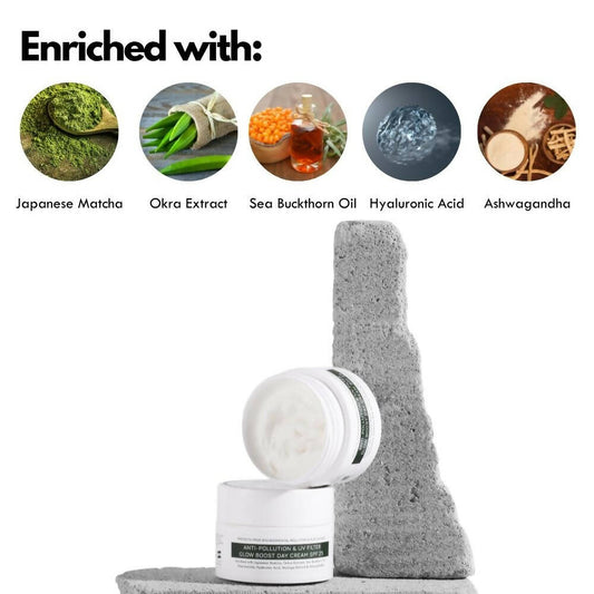 Detoxie Anti-Pollution & UV Filter Glow Boost Day Cream SPF 25 - 50 gms