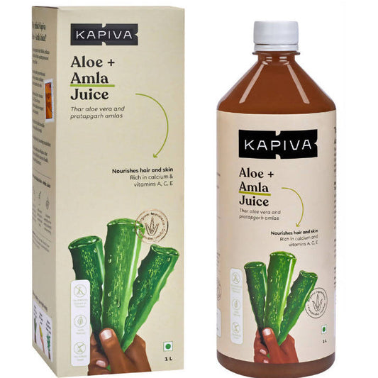 Kapiva Ayurveda Aloe + Amla Juice - 1 L