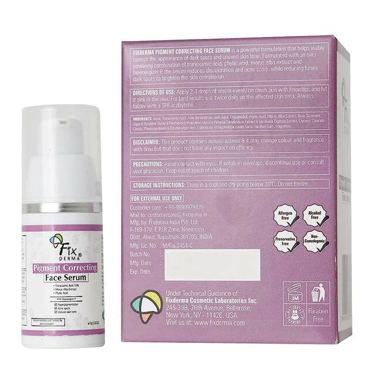 Fixderma Pigment Correcting Face Serum -15 gm