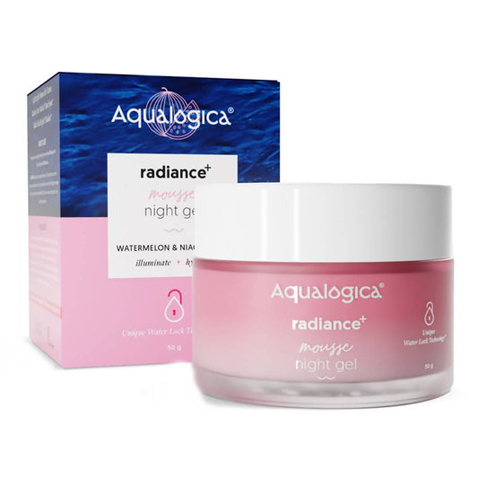 Aqualogica Radiance+ Mousse Night Gel -50 gm