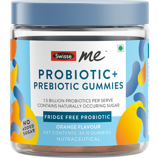 SwisseMe Probiotics + Prebiotic Gummies - 30 Gummies