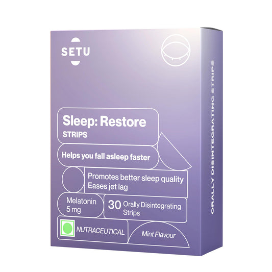 Setu Sleep Restore Strips Melatonin 5 mg - 30 strips