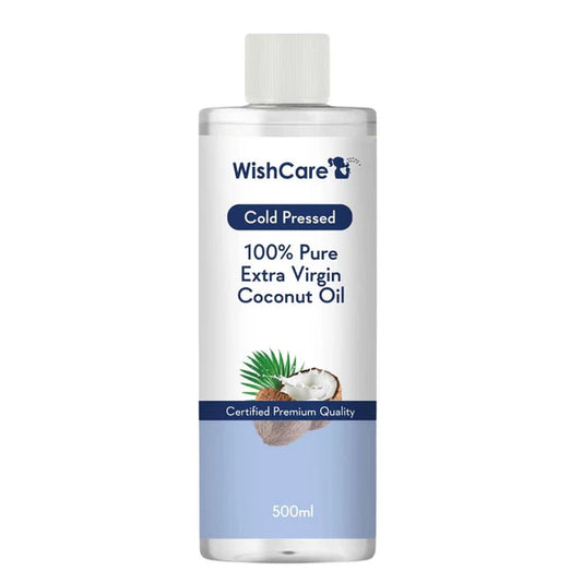 Wishcare Premium Cold Pressed Extra Virgin Coconut Oil -500 ml