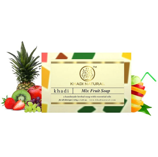 Khadi Natural Mix Fruit Soap - 125g