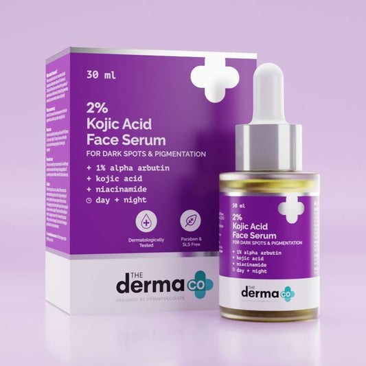 2% Kojic Acid Face Serum with 1% Alpha Arbutin & Niacinamide - 30 ml