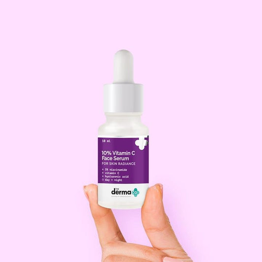 10% Vitamin C Face Serum with 5% Niacinamide & Hyaluronic Acid - 10ml