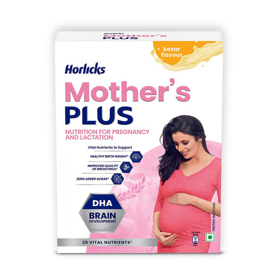 Mother's Plus Horlicks Vanilla Flavour - 500 gm