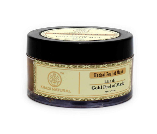 Khadi Natural Ayurvedic Gold Peel Off Mask - 50gm