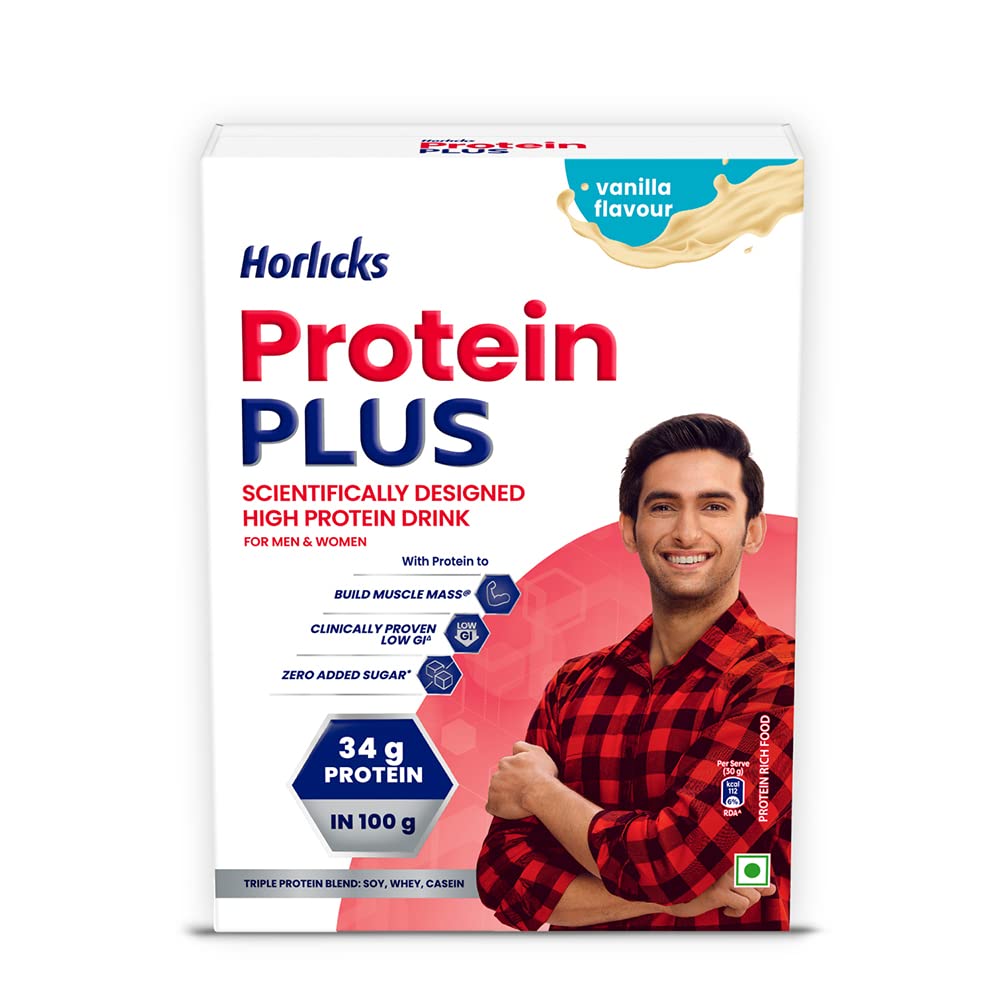 Horlicks Protein Plus Health and Nutrition - 400 gm – Box2Buy