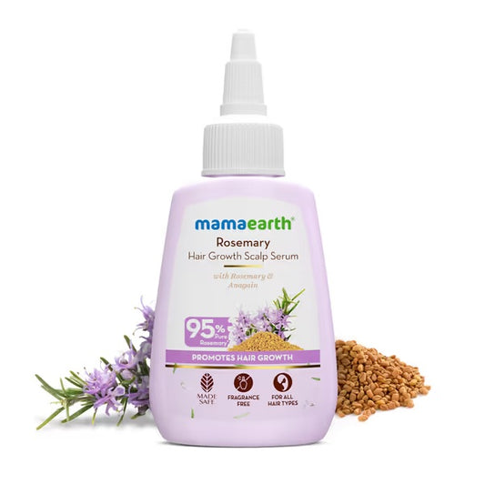 Rosemary Hair Growth Scalp Serum with 95% Pure Rosemary Oil Extract & 4% Anagain - 50 ml