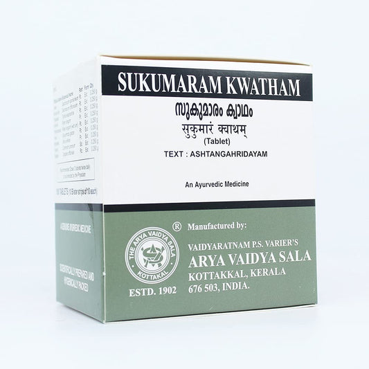 Kottakkal Arya Vaidyasala Sukumaram Kwatham Tablets