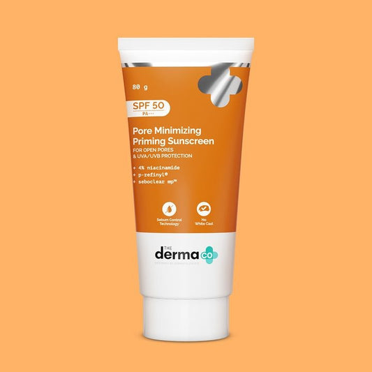 Pore Minimizing Priming Sunscreen For Open Pores & UVA/UVB Protection - 80g