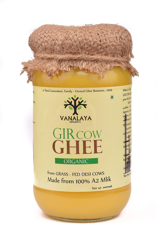 Vanalaya Organic Gir Cow Ghee - 200 ml