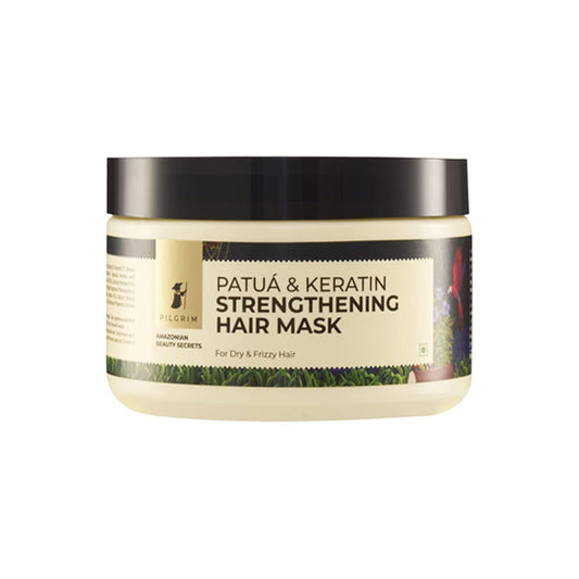 Pilgrim Patuá & Keratin Strengthening Hair Mask - 200 gm