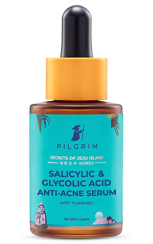 Pilgrim Salicylic Acid + Glycolic Acid Anti Acne Serum - 30 ml